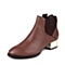 SKAP/圣伽步 女子 职场新贵 牛皮 低靴 冬季 专柜同款 驼色 1031109187
