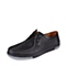 SKAP/圣伽步 男子 传统休闲 牛皮 深口鞋 夏季 专柜同款  黑色 2031210194