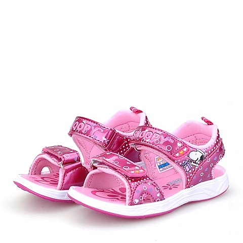 SNOOPY/史努比2015夏季新款女童小中童时尚凉鞋S715322