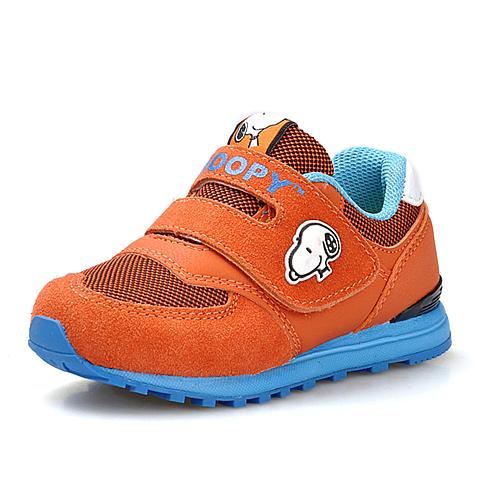 snoopy/史努比新款运动鞋男童小童时尚便捷透气休闲鞋S615326