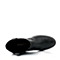 STACCATO/思加图秋季专柜同款黑色油蜡羊皮女皮鞋EA569CD3