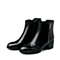 STACCATO/思加图冬季专柜同款女士黑色打蜡胎牛皮女皮靴9SF02DD4