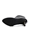 STACCATO/思加图黑色打蜡胎牛皮女皮靴EF527DD4冬季