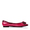 STACCATO/思加图秋季专柜同款紫红色胎牛漆皮/沙丁布女皮单鞋9SD01CQ4