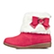 STACCATO/思加图童鞋专柜同款冬季反毛皮桃红女小童童靴时装靴93624