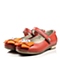 STACCATO/思加图童鞋专柜同款年春秋季橙色牛皮女小童皮鞋浅口鞋93505