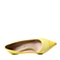 STACCATO/思加图春季黄色胎牛漆皮/黄色常用橡筋女皮鞋9OB07AQ4
