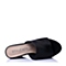 STACCATO/思加图夏季专柜同款黑色牛皮女鞋9FH76BT5