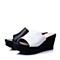 STACCATO/思加图夏季专柜同款黑色牛皮女鞋9FH76BT5