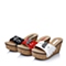 STACCATO/思加图夏季专柜同款红色漆皮牛皮女鞋9VF01BT5