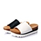 STACCATO/思加图夏季专柜同款白色牛皮简约时尚舒适女鞋9VI02BT5