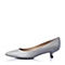 STACCATO/思加图春季专柜同款灰色羊皮女单鞋9UK01AQ5