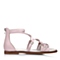 STACCATO/思加图童鞋2015夏季专柜同款超纤皮粉色女中童凉鞋93723