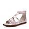 STACCATO/思加图童鞋2015夏季专柜同款超纤皮粉色女中童凉鞋93723