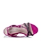STACCATO/思加图夏季专柜同款桃红色羊皮女凉鞋9RG05BL5