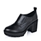 STACCATO/思加图秋季专柜同款黑色牛皮粗跟满帮女单鞋9QD24CM5