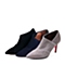 STACCATO/思加图秋季专柜同款兰色羊皮优雅女单鞋9VU01CM5