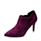STACCATO/思加图秋季专柜同款紫色羊皮女单鞋9VU05CM5