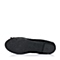 STACCATO/思加图秋季专柜同款黑/深灰色皮革拼接女单鞋H9Y35CQ5