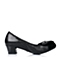 STACCATO/思加图秋季专柜同款黑色羊皮女单鞋9KZ20CQ5