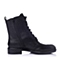 STACCATO/思加图冬季专柜同款黑色牛皮女短靴9XS05DD5
