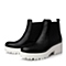 STACCATO/思加图冬季专柜同款黑色牛皮女靴9XP01DD5