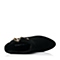 STACCATO/思加图冬季专柜同款黑色羊皮女靴（皮里）9UV31DS5