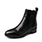 STACCATO/思加图冬季专柜同款黑色牛皮女靴（皮里）9SM08DD5
