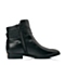 STACCATO/思加图冬季专柜同款黑绵羊皮女靴（皮里）9KH15DD5