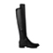 STACCATO/思加图冬季专柜同款黑色羊皮女靴（绒里）9RA47RC5