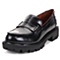 STACCATO/思加图秋季专柜同款黑色光面牛皮女鞋9XF01CM5