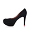 STACCATO/思加图秋季专柜同款黑色羊皮浅口优雅女单鞋AG54DCQ5
