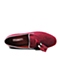 STACCATO/思加图秋季专柜同款酒红色毛绒布女单鞋9XK02CM5