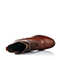 STACCATO/思加图冬季专柜同款棕黄牛皮女短靴9XS05DD5