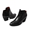 STACCATO/思加图秋季专柜同款黑色绵羊皮女鞋9TG07CM5