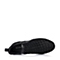 STACCATO/思加图秋季专柜同款黑色裂面绵羊皮女单鞋9UI21CM5