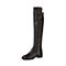 STACCATO/思加图冬季专柜同款黑绵羊皮女靴（绒里）RN10RDC5