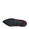 STACCATO/思加图冬季专柜同款深紫羊绒皮女靴（皮里）C5101DD5