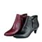 STACCATO/思加图冬季专柜同款黑色牛皮女靴C6101DD5