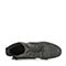 STACCATO/思加图冬季专柜同款灰/黑毛绒布女靴（皮里）9XP03DD5