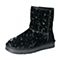 STACCATO/思加图冬季专柜同款银黑色女靴（毛里）E7101DZ5