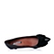 STACCATO/思加图秋季专柜同款黑色蛇皮女单鞋VD07DCQ5蝴蝶结