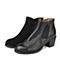 STACCATO/思加图冬季专柜同款黑色牛皮女靴V1001DD5