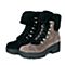 STACCATO/思加图冬季专柜同款深灰/黑色羊皮女靴（毛里）9XP02MD5