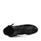 STACCATO/思加图冬季专柜同款黑色羊皮女靴9UI33DD5