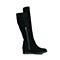 STACCATO/思加图冬季专柜同款黑色羊皮休闲女靴（绒里）9SI02DG5