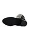 STACCATO/思加图冬季专柜同款黑-绵羊皮女皮靴（绒里）9SF08DC5