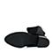 STACCATO/思加图冬季专柜同款绒面黑色羊皮革女靴（绒里）9XY04DC5