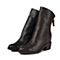 STACCATO/思加图冬季专柜同款深啡色牛皮休闲女靴D4101DZ5