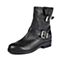 STACCATO/思加图冬季专柜同款黑色牛皮女靴9GS12DZ5